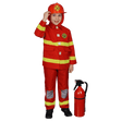 Red Firefighter Costume - Kids