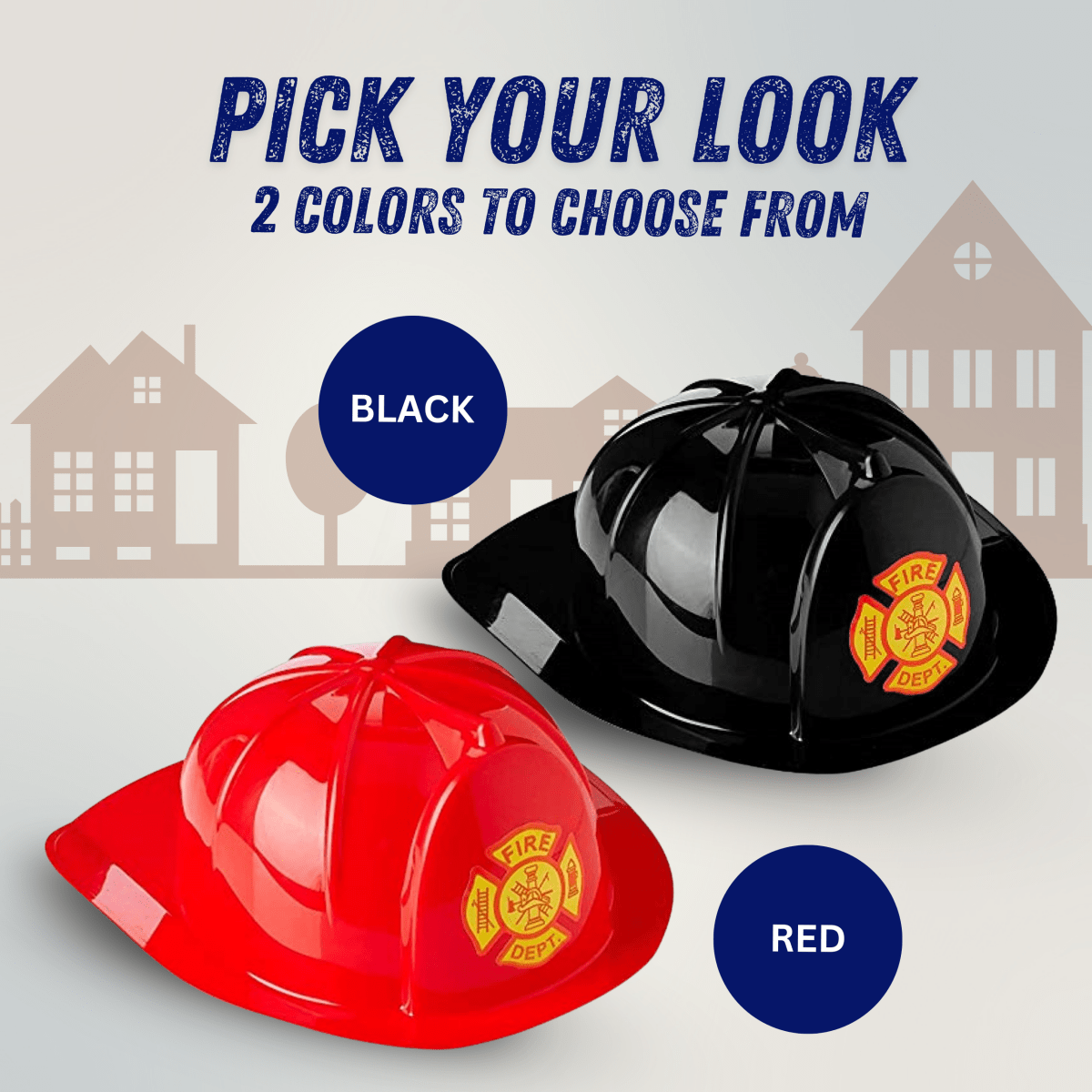 Red Firefighter Helmet - Adults
