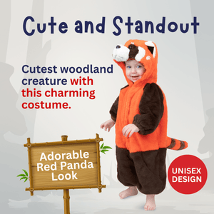 Red Panda Costume for Toddlers