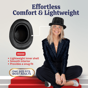 Rhinestone Top Hat