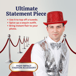 Rhinestone Top Hat