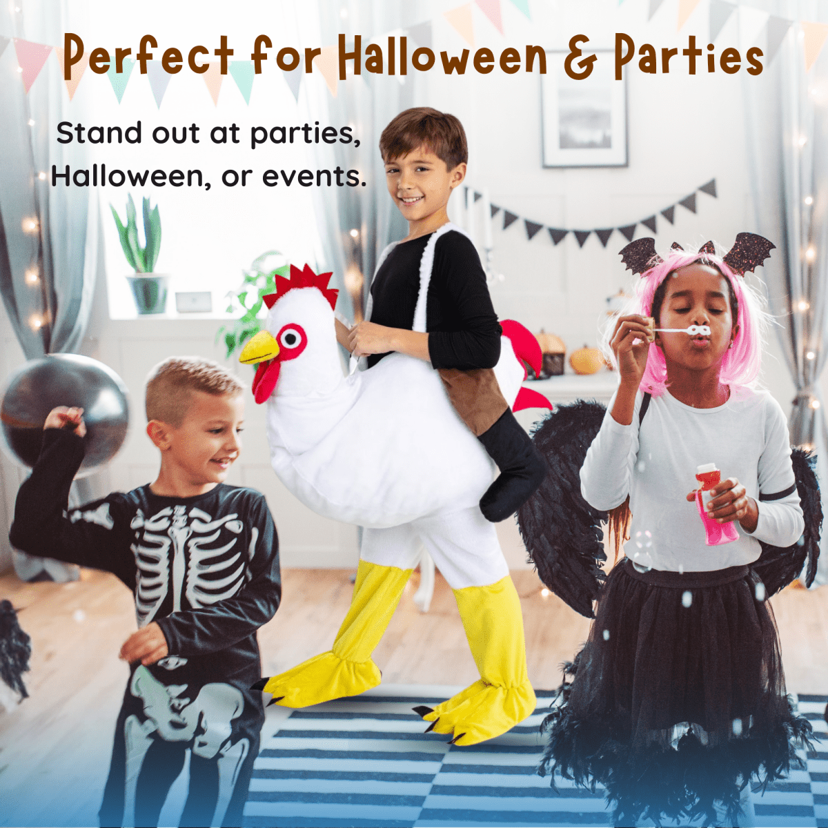 Ride-A-Chicken Costume