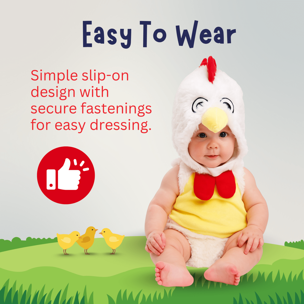 Rooster Costume - Babies