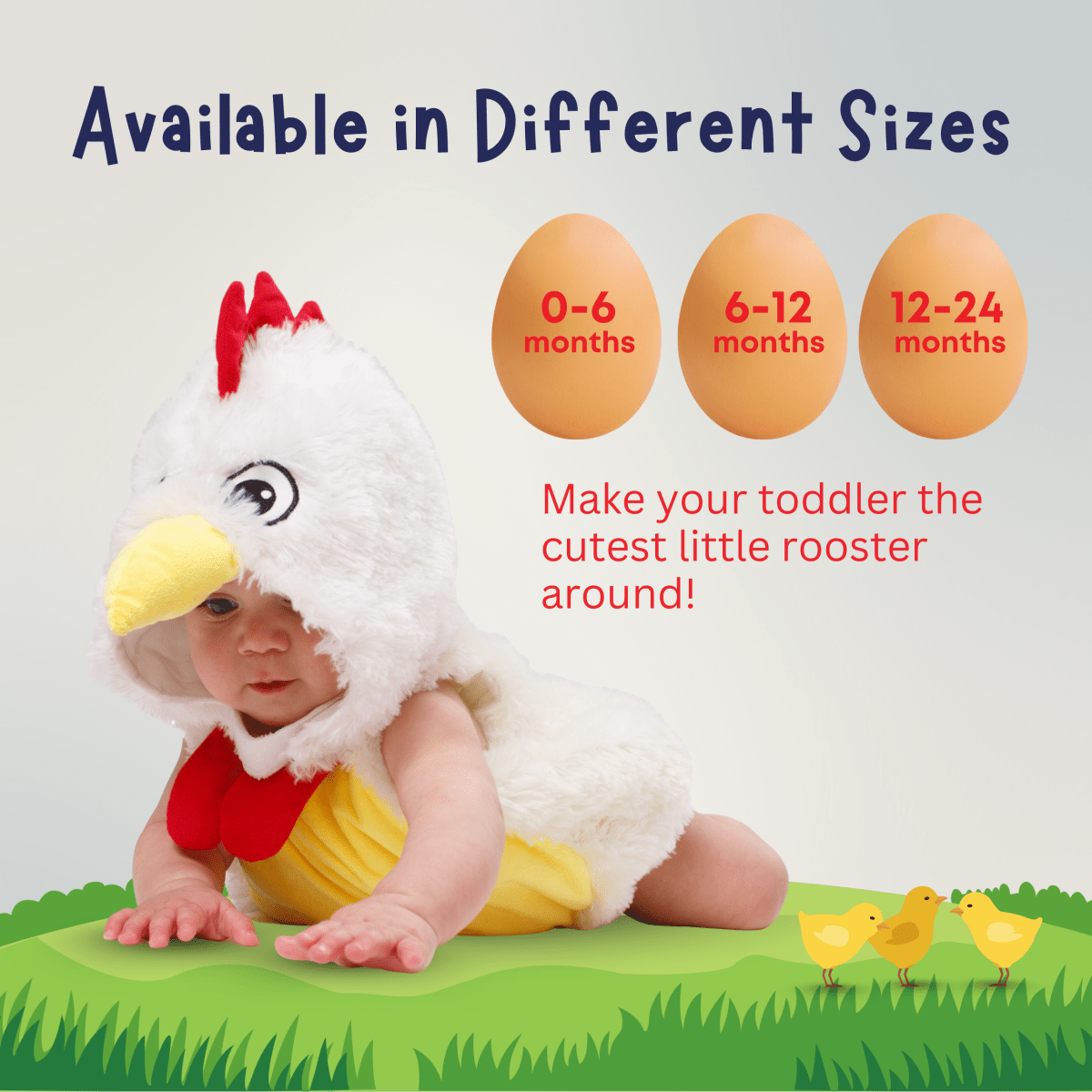 Rooster Costume - Babies