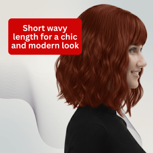 Short Wavy Bob Wig