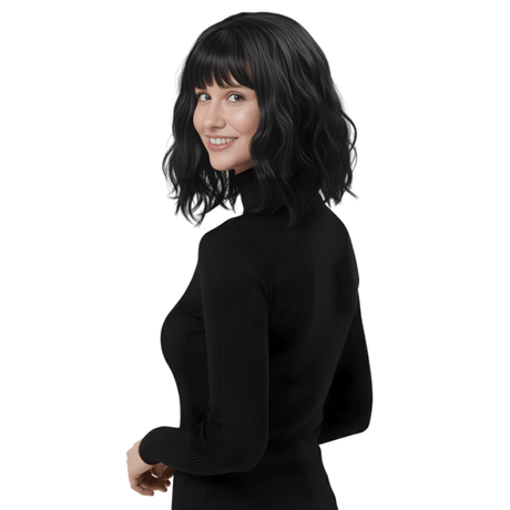 Short Wavy Bob Wig