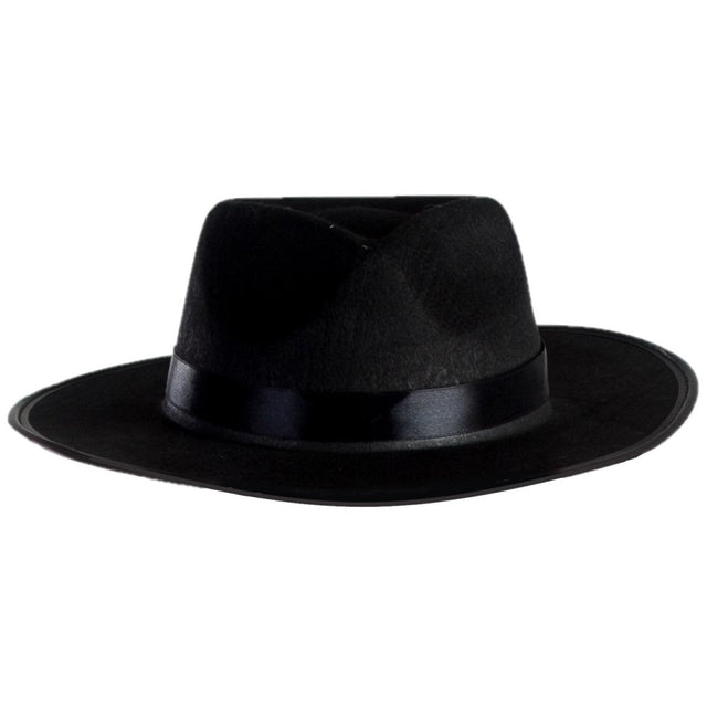 Spy Agent Black Fedora - Kids