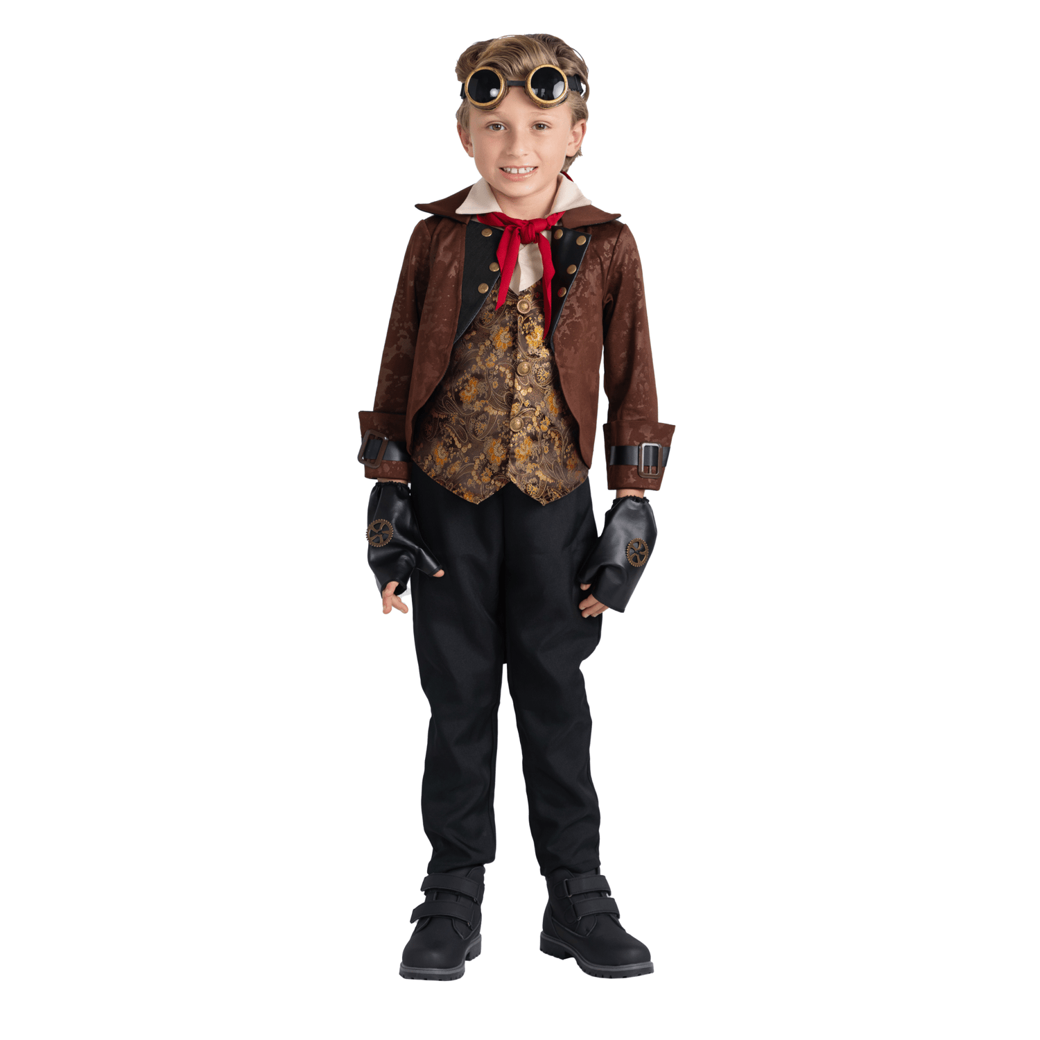 Dress Up America Toddler Steampunk Costume Boys/Girls - Black Dress Up America Toddler Steampunk Costume Boys/Girls - Black