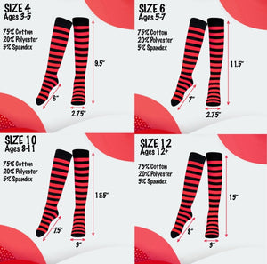 Striped Cotton Socks for Kids