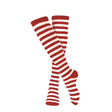 Striped Socks for Adults