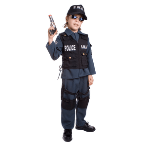 S.W.A.T. Police Officer Costume - Kids