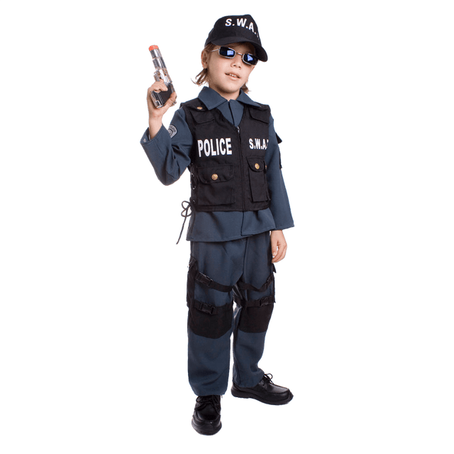 S.W.A.T. Police Officer Costume - Kids