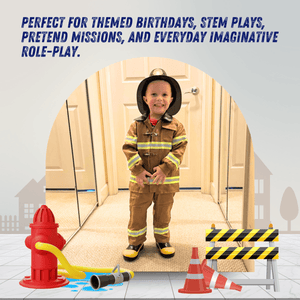 Tan Fire Fighter Costume - Kids