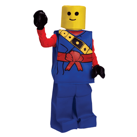 Toy Block Ninja Costume - Blue - Kids