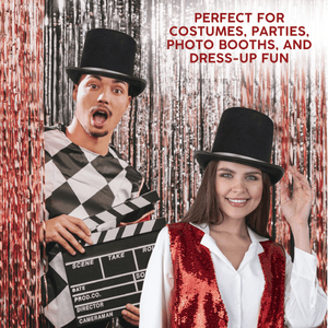 Tuxedo Top Hat - Adults
