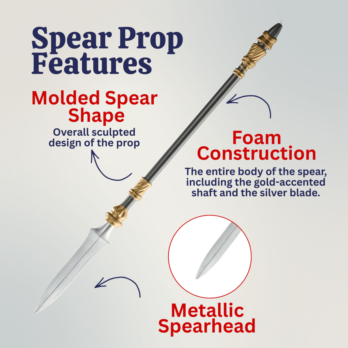 Warrior Spear - 40'' (Foam)