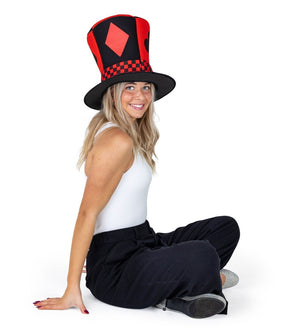 Whimsical Novelty Top Hat for Adults