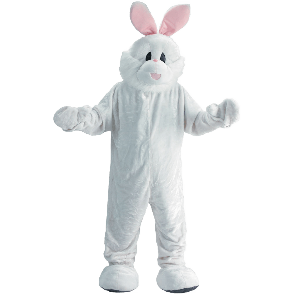 White Easter Bunny Mascot - Kids - Dress Up America