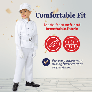 White Marching Band Costume