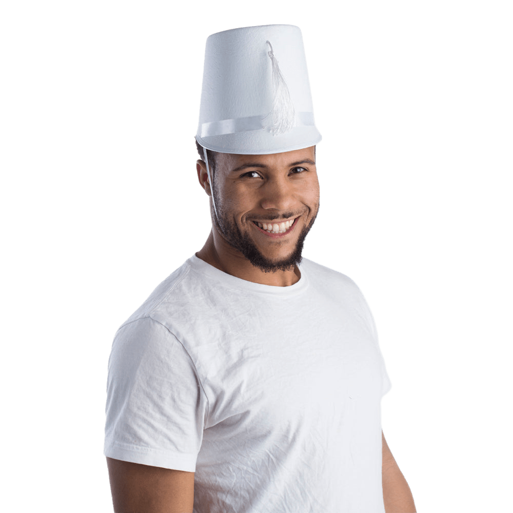 White Marching Band Hat Dress Up America white-marching-band-hat-dress-up-america