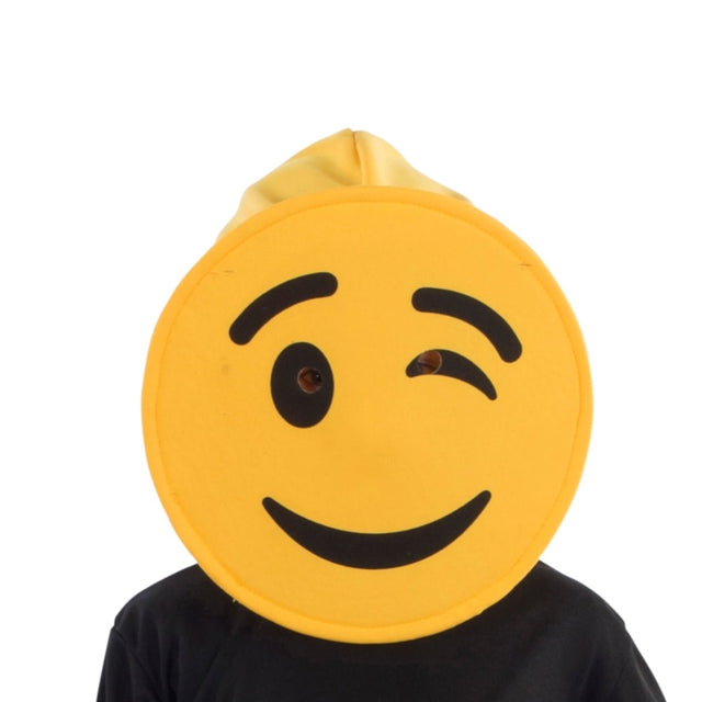 Winking Emoji Mask - Kids
