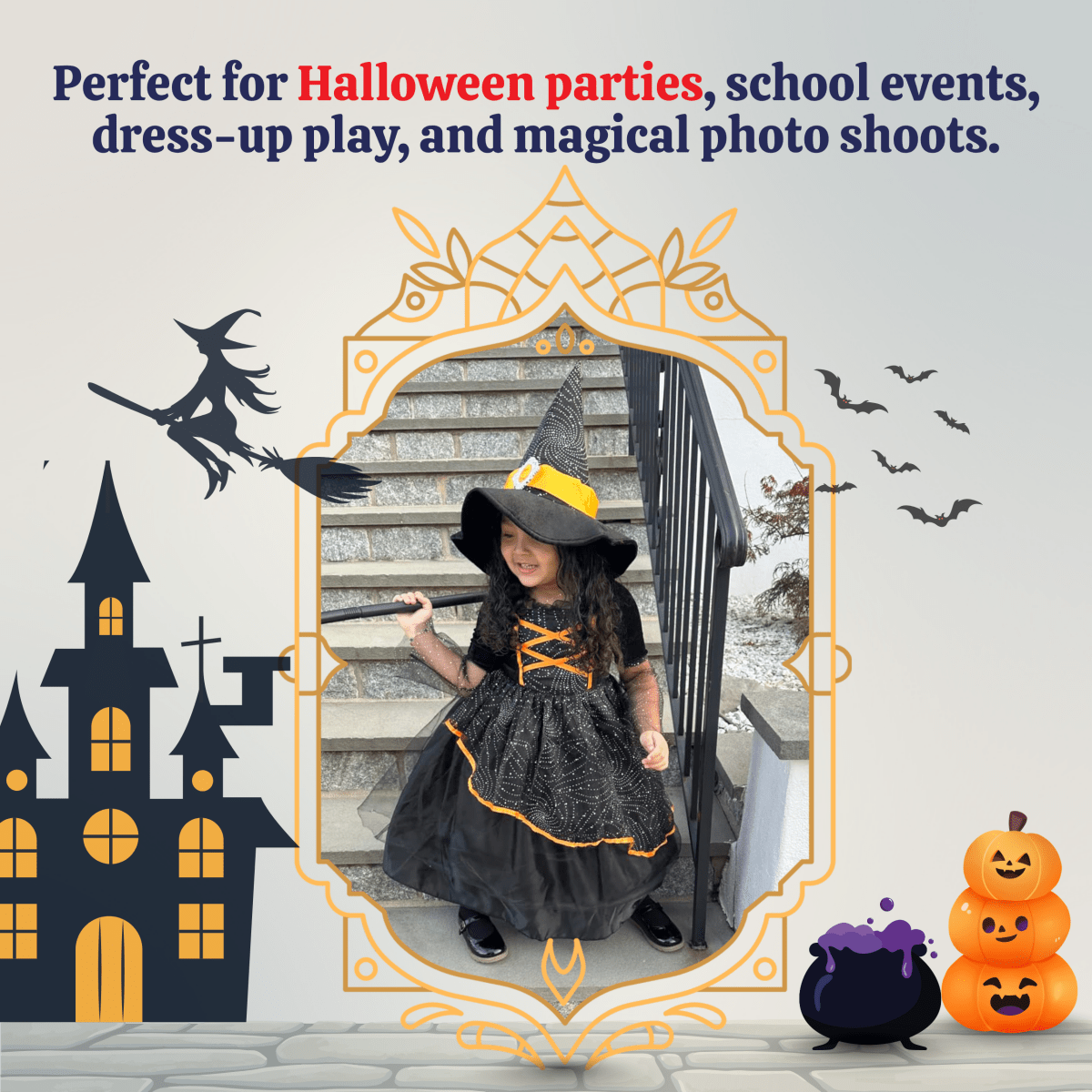 Witch Costume - Kids