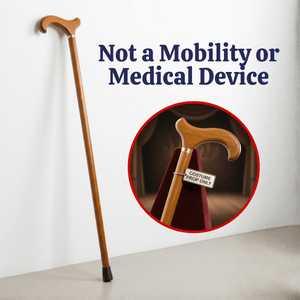 Wooden Cane with Derby Handle