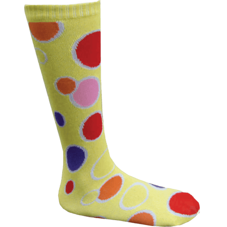 Yellow Circle Knee Socks - Kids