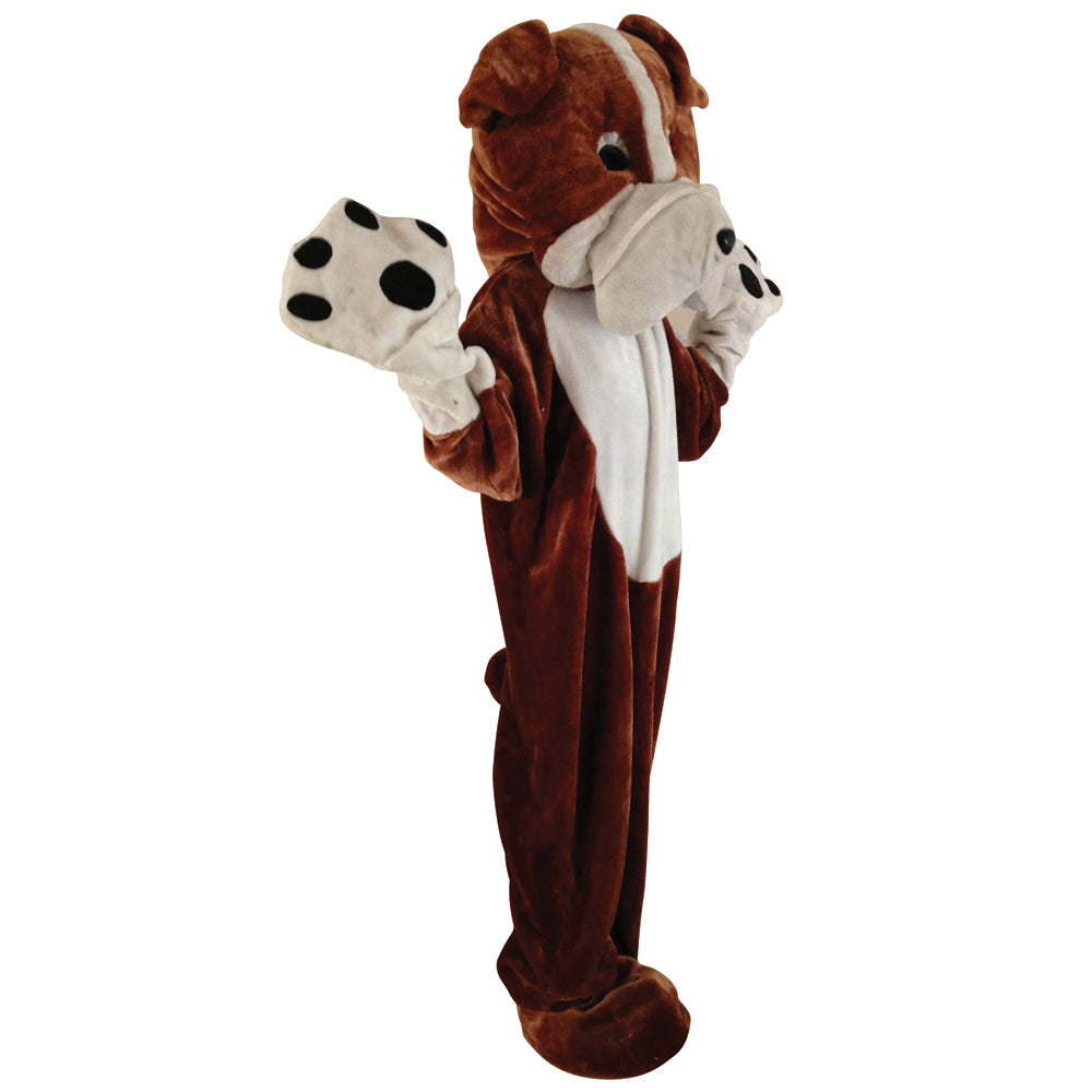 Bulldog Mascot Costume - Adults