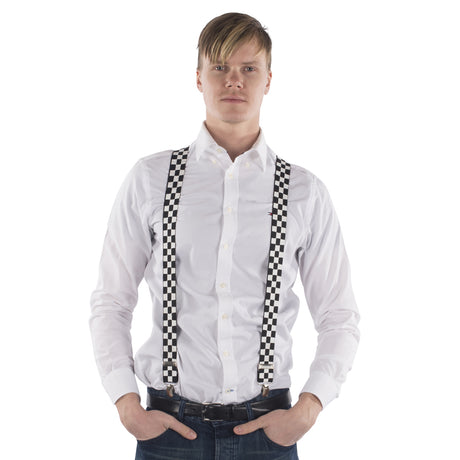 Checkered Suspenders